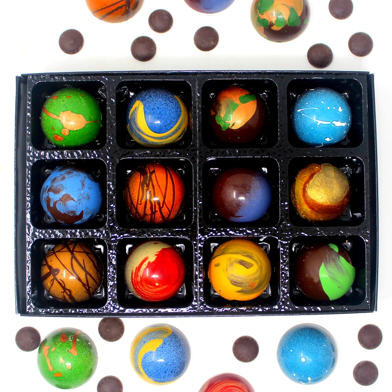 'Balls of Steel' Chilli Chocolate Roulette Set 100g - Image 3